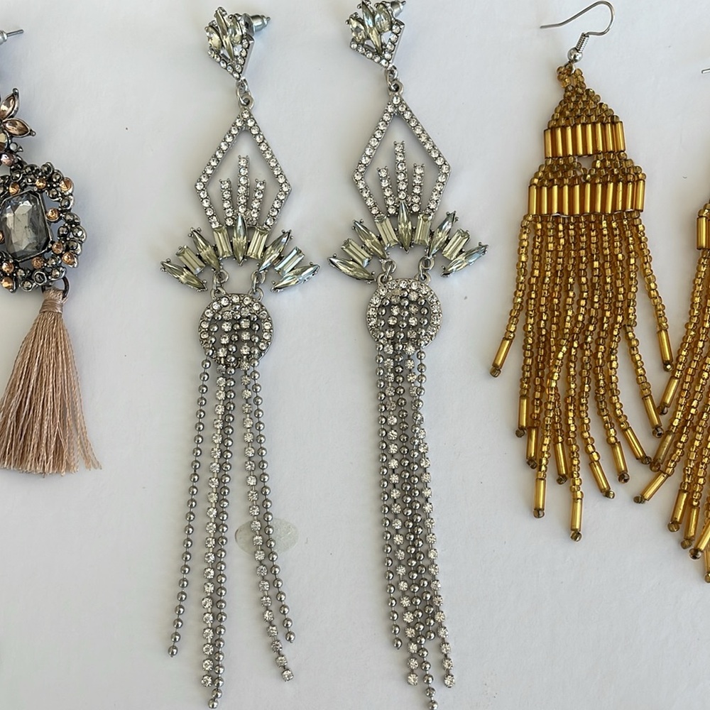 Assorted Statement Earrings Set - image 3